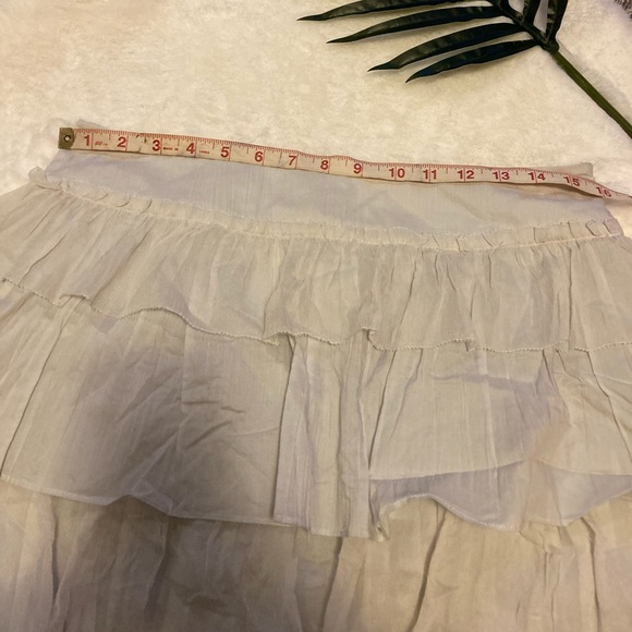 J. Crew Tiered Silk Chiffon Skirt Sz 6 - Picture 3 of 8